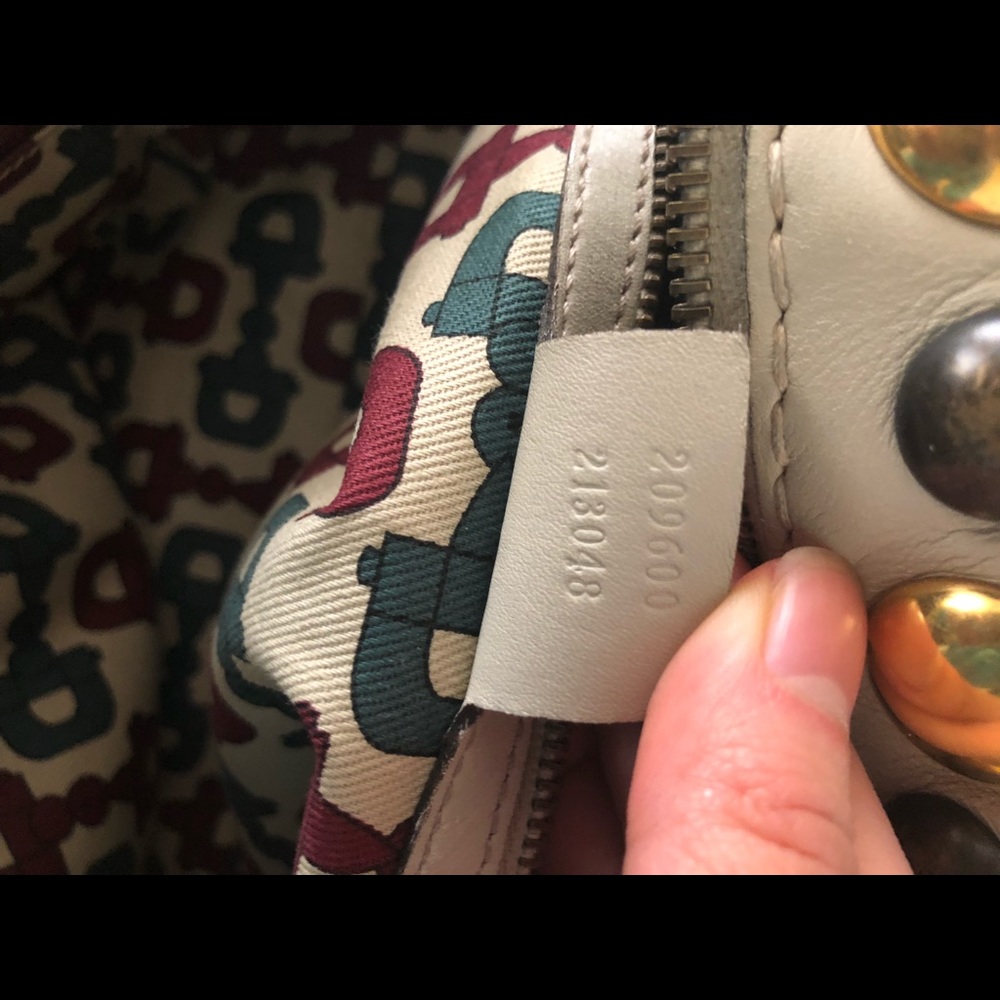 ❌SOLD!!!❌ Gucci babouska ivory dome bag - Picture 9 of 11